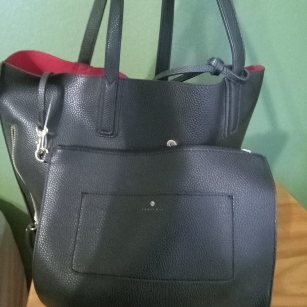 Travanti bag with matching wallet